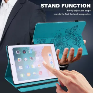 ART BUTTERFLIES Zaklápacie puzdro Lenovo Tab M9 modré