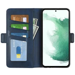 SIDE Peňaženkové puzdro pre Samsung Galaxy S23 Plus 5G modré