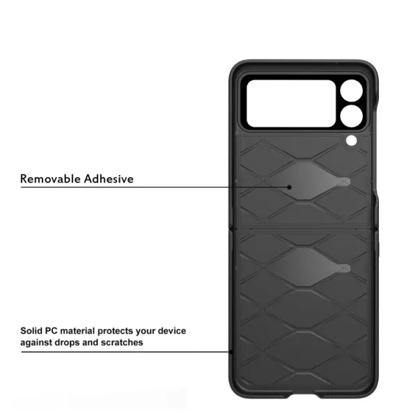 LATTICE Ochranný obal pre Samsung Galaxy Z Flip 3 5G ružový