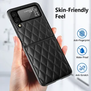 LATTICE Ochranný obal pre Samsung Galaxy Z Flip 3 5G ružový