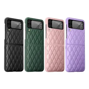 LATTICE Ochranný obal pre Samsung Galaxy Z Flip 3 5G ružový