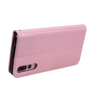 ART ROSE Peňaženkový kryt Huawei P20 Pro ružový