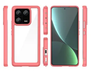 CRYSTAL Ochranný kryt pre Xiaomi 13 Pro červený