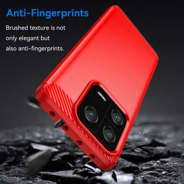 FLEXI TPU Kryt pre Xiaomi 13 červený