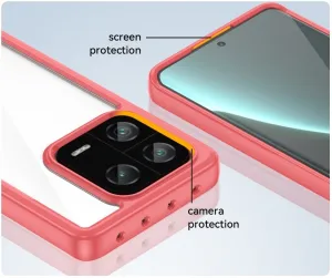 CRYSTAL Ochranný kryt pre Xiaomi 13 Pro červený