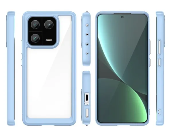 CRYSTAL Ochranný kryt pre Xiaomi 13 Pro modrý