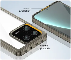 CRYSTAL Ochranný kryt pre Xiaomi 13 Pro šedý