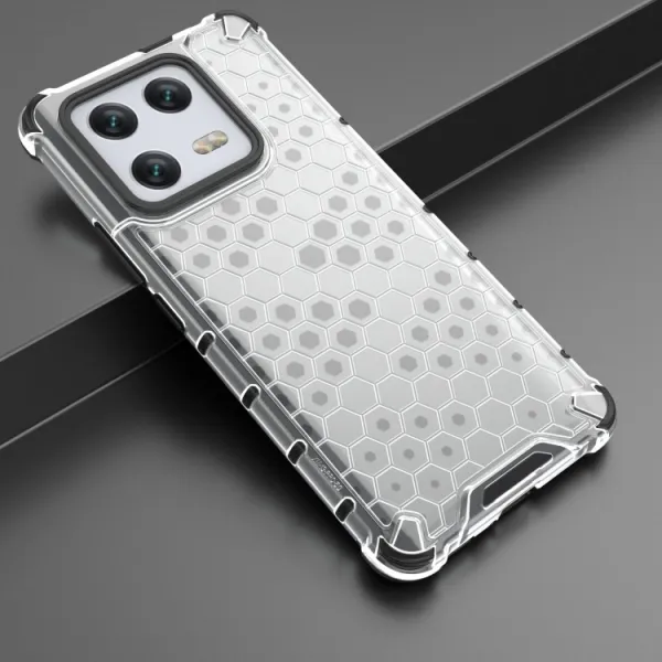 HONEYCOMB Ochranný kryt Xiaomi 13 Pro biely