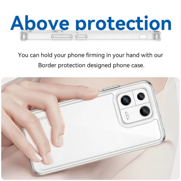 CRYSTAL Ochranný kryt pre Xiaomi 13 priehľadný