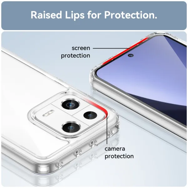 CRYSTAL Ochranný kryt pre Xiaomi 13 priehľadný