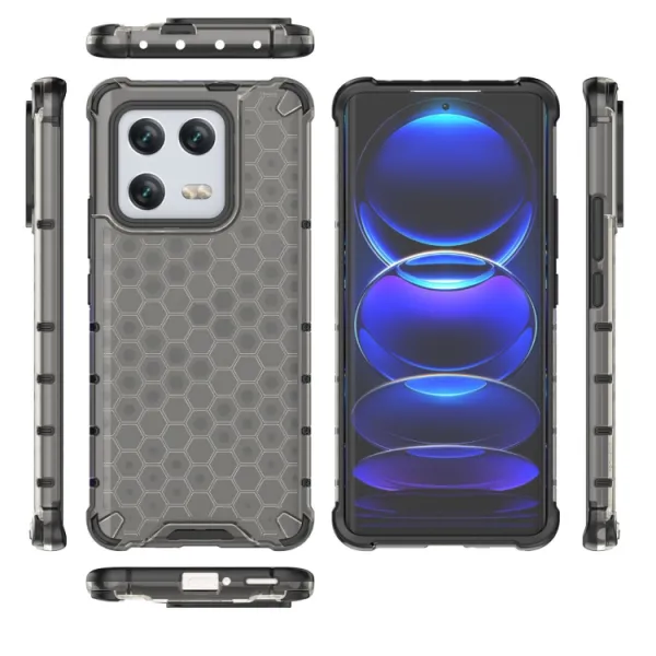 HONEYCOMB Ochranný kryt Xiaomi 13 Pro čierny