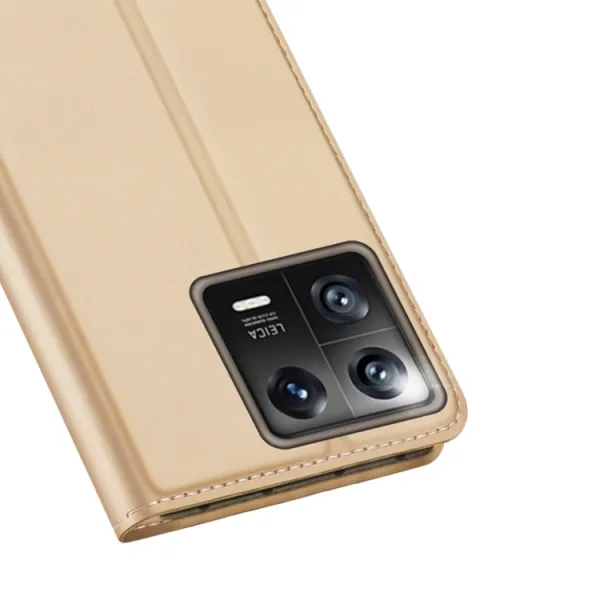DUX Peňaženkový kryt Xiaomi 13 zlatý