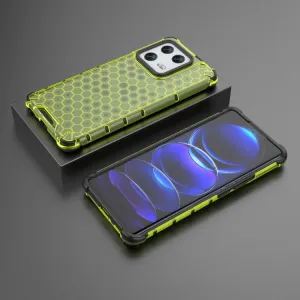 HONEYCOMB Ochranný kryt Xiaomi 13 Pro zelený