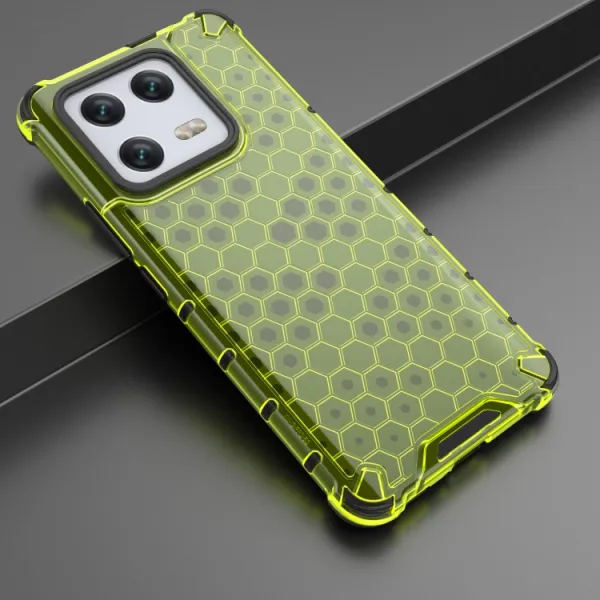HONEYCOMB Ochranný kryt Xiaomi 13 Pro zelený