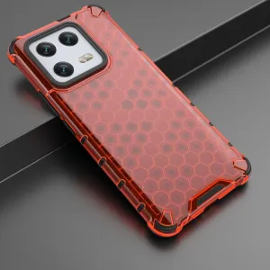 HONEYCOMB Ochranný kryt Xiaomi 13 Pro červený