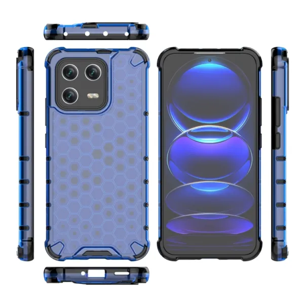 HONEYCOMB Ochranný kryt Xiaomi 13 modrý