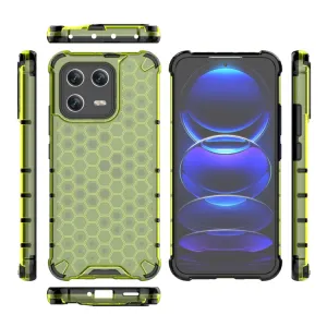 HONEYCOMB Ochranný kryt Xiaomi 13 zelený