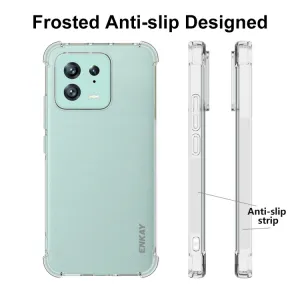 ENKAY AIRBAG Extra odolný kryt Xiaomi 13 priehľadný