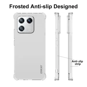 ENKAY AIRBAG Extra odolný kryt Xiaomi 13 Pro priehľadný