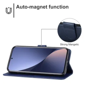 SMOOTH Peňaženkové puzdro pre Xiaomi 13 modré