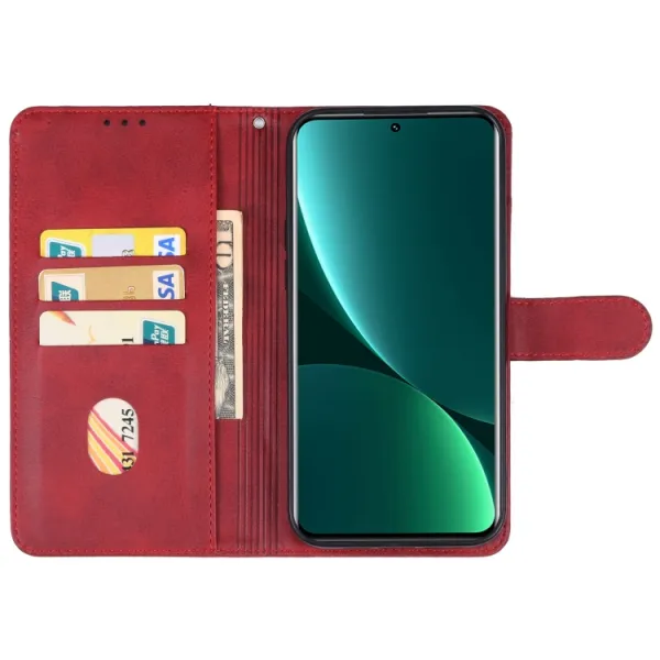 SMOOTH Peňaženkové puzdro pre Xiaomi 13 Pro červené