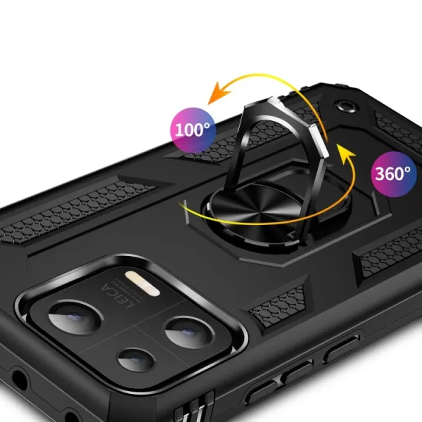 RING Obal s držiakom pre Xiaomi 13 čierny