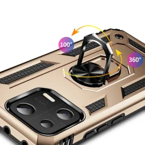 RING Obal s držiakom pre Xiaomi 13 zlatý