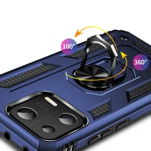 RING Obal s držiakom pre Xiaomi 13 modrý
