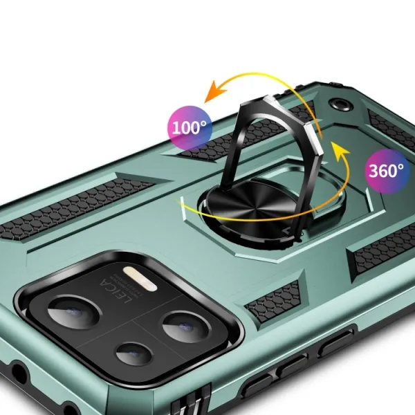 RING Obal s držiakom pre Xiaomi 13 zelený