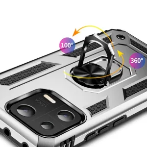 RING Obal s držiakom pre Xiaomi 13 strieborný