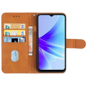 SMOOTH Peňaženkové puzdro pre Oppo A57s hnedé