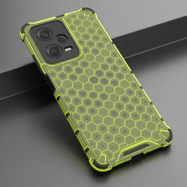 HONEYCOMB Ochranný kryt Xiaomi Poco X5 Pro 5G zelený