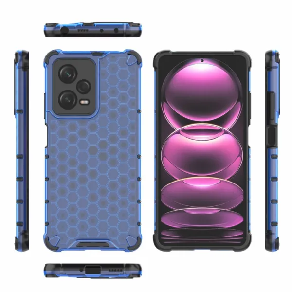 HONEYCOMB Ochranný kryt Xiaomi Poco X5 Pro 5G modrý