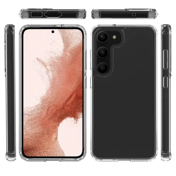SHOCK Extra odolný kryt Samsung Galaxy S23 5G priehľadný