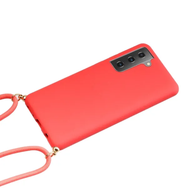 ROPE Kryt so šnúrkou Samsung Galaxy A35 5G červený