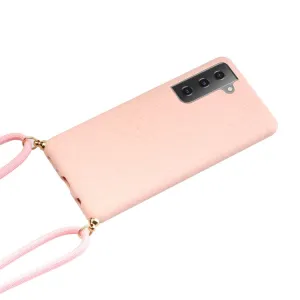 ROPE Kryt so šnúrkou Samsung Galaxy A14 5G ružový