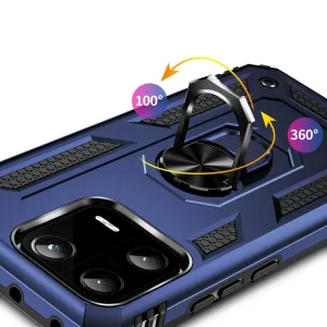 RING Obal s držiakom pre Xiaomi 13 Pro modrý