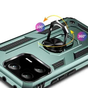 RING Obal s držiakom pre Xiaomi 13 Pro zelený