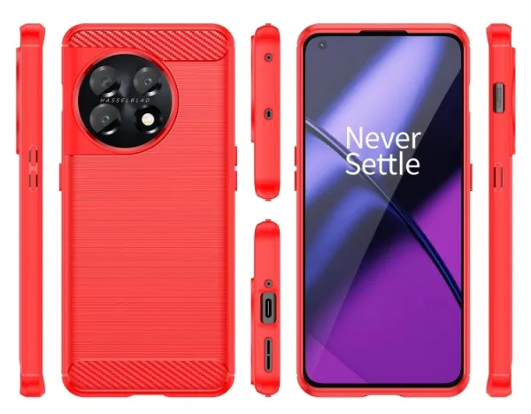 FLEXI TPU Kryt pre OnePlus 11 5G červený