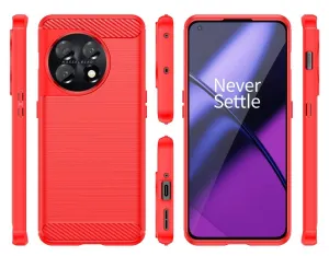 FLEXI TPU Kryt pre OnePlus 11 5G červený