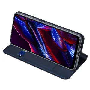 DUX Peňaženkový kryt Xiaomi Poco X5 5G modrý