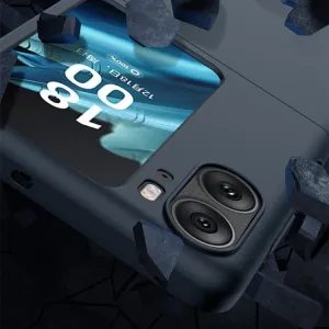 PLASTIC Ochranný plastový kryt OPPO Find N2 Flip biely
