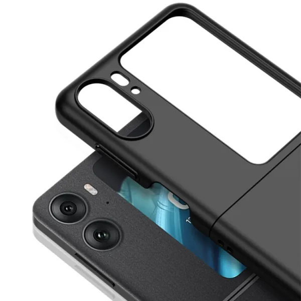 PLASTIC Ochranný plastový kryt OPPO Find N2 Flip biely