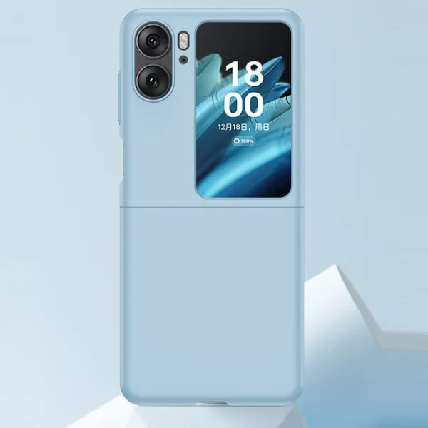 PLASTIC Ochranný plastový kryt OPPO Find N2 Flip biely
