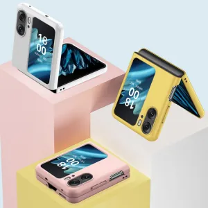 PLASTIC Ochranný plastový kryt OPPO Find N2 Flip biely