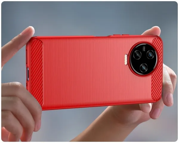 FLEXI TPU Kryt pre Infinix Note 12 Pro / Note 12 2023 červený