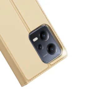 DUX Peňaženkový kryt Xiaomi Poco X5 5G zlatý