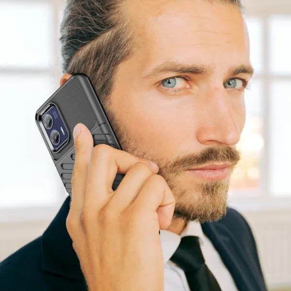 THUNDER Ochranný kryt Motorola Moto G73 5G čierny