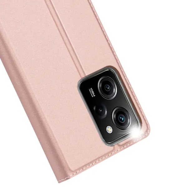 DUX Peňaženkový kryt Xiaomi Poco X5 Pro 5G ružový
