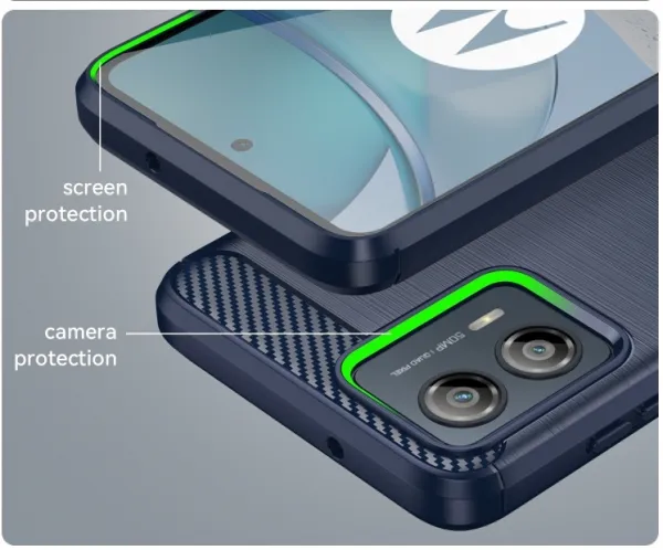 FLEXI TPU Kryt pre Motorola Moto G53 5G modrý